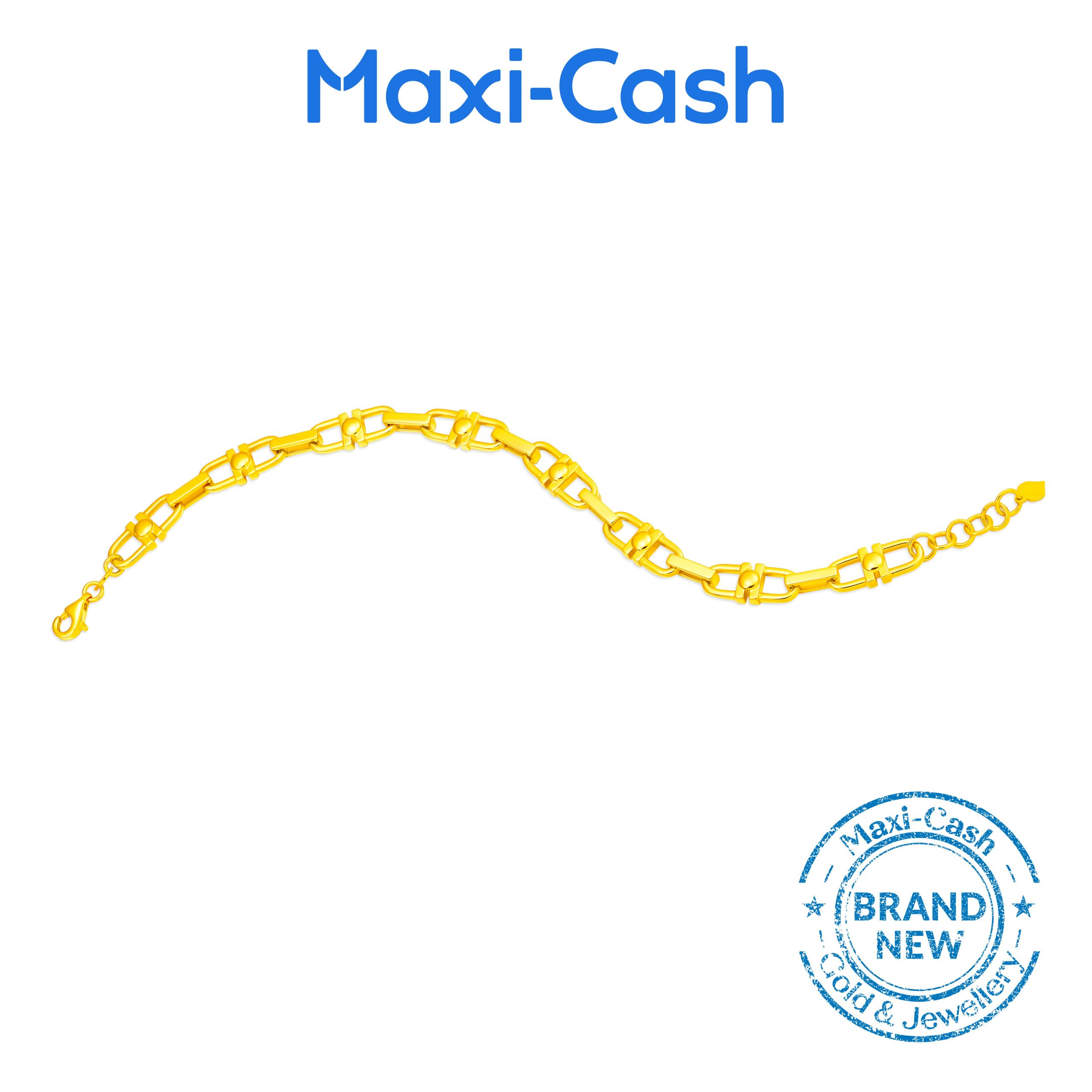 Link Promise Bracelet in 916 Gold