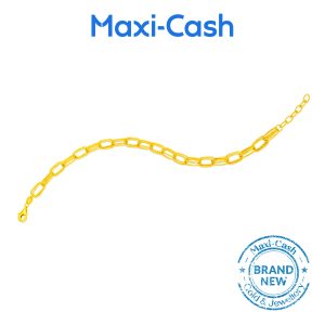 Aurelia Loop Bracelet in 916 Gold
