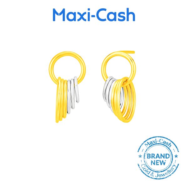Vivalinks Earrings in 916 Gold