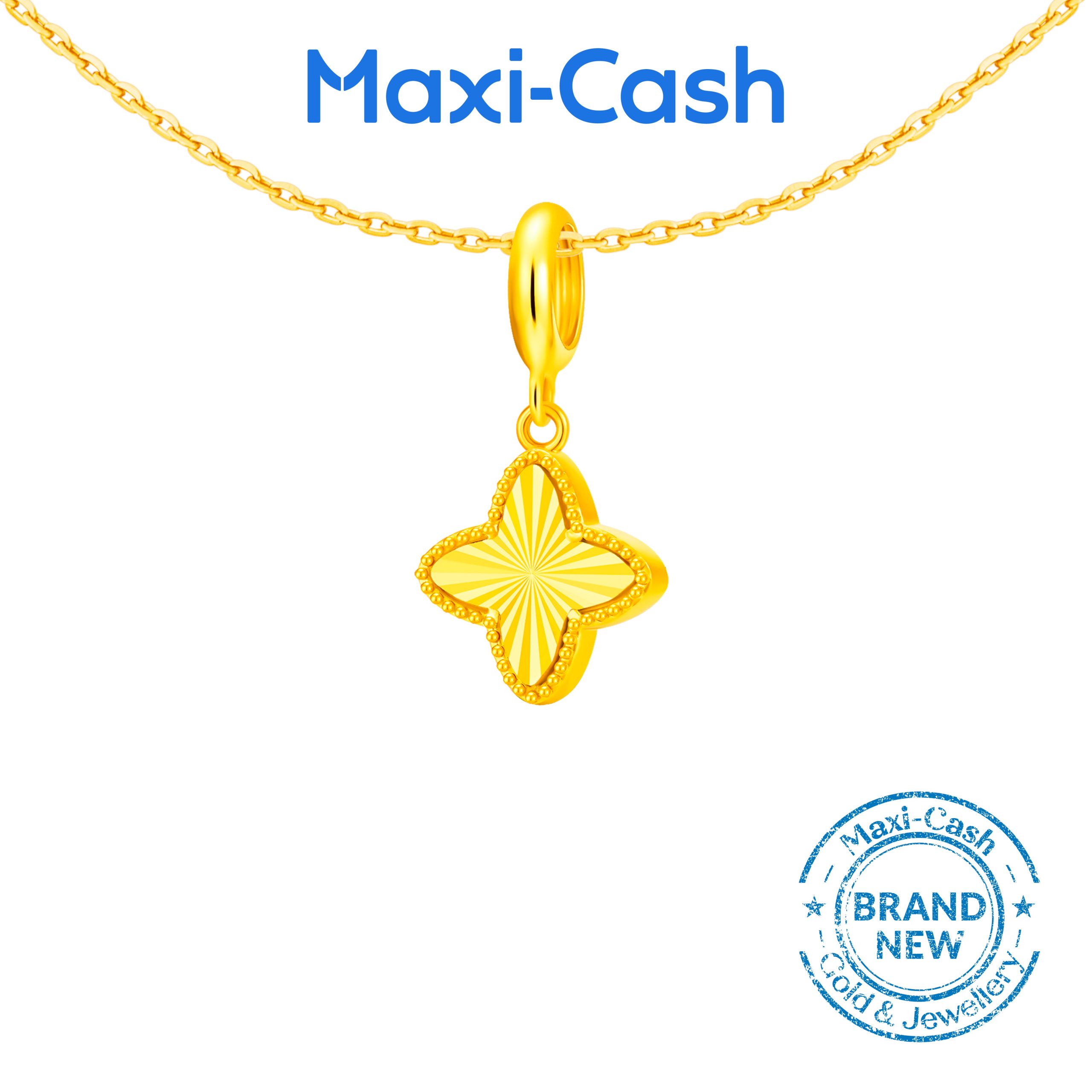 Lustre Bloom Pendant in 916 Gold