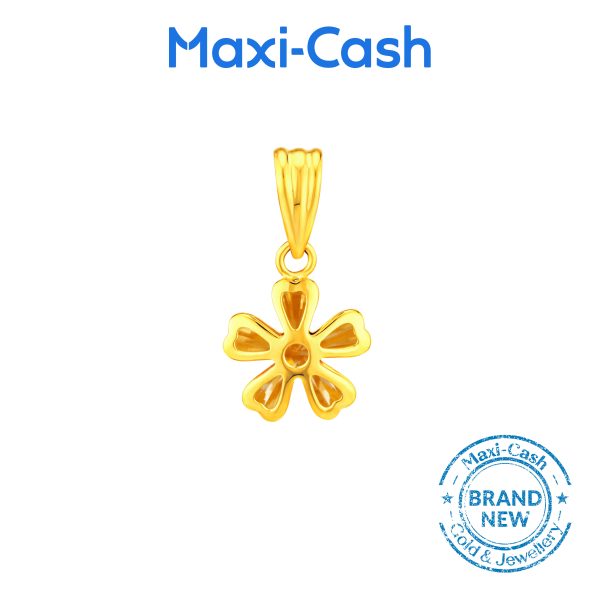 Joyful Daisy Pendant in 916 Gold - Image 2