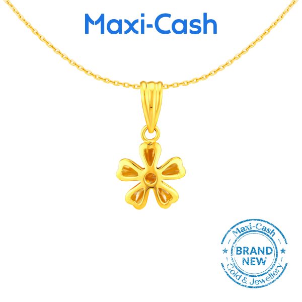 Joyful Daisy Pendant in 916 Gold