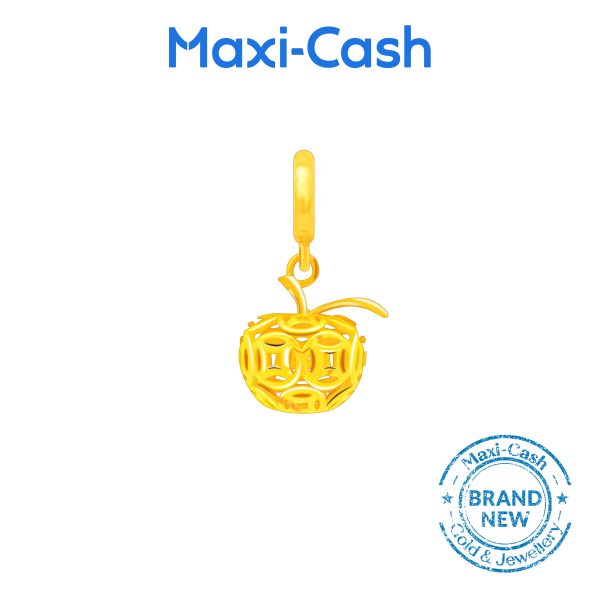 Apple of My Heart Fantasi Charm in 916 Gold