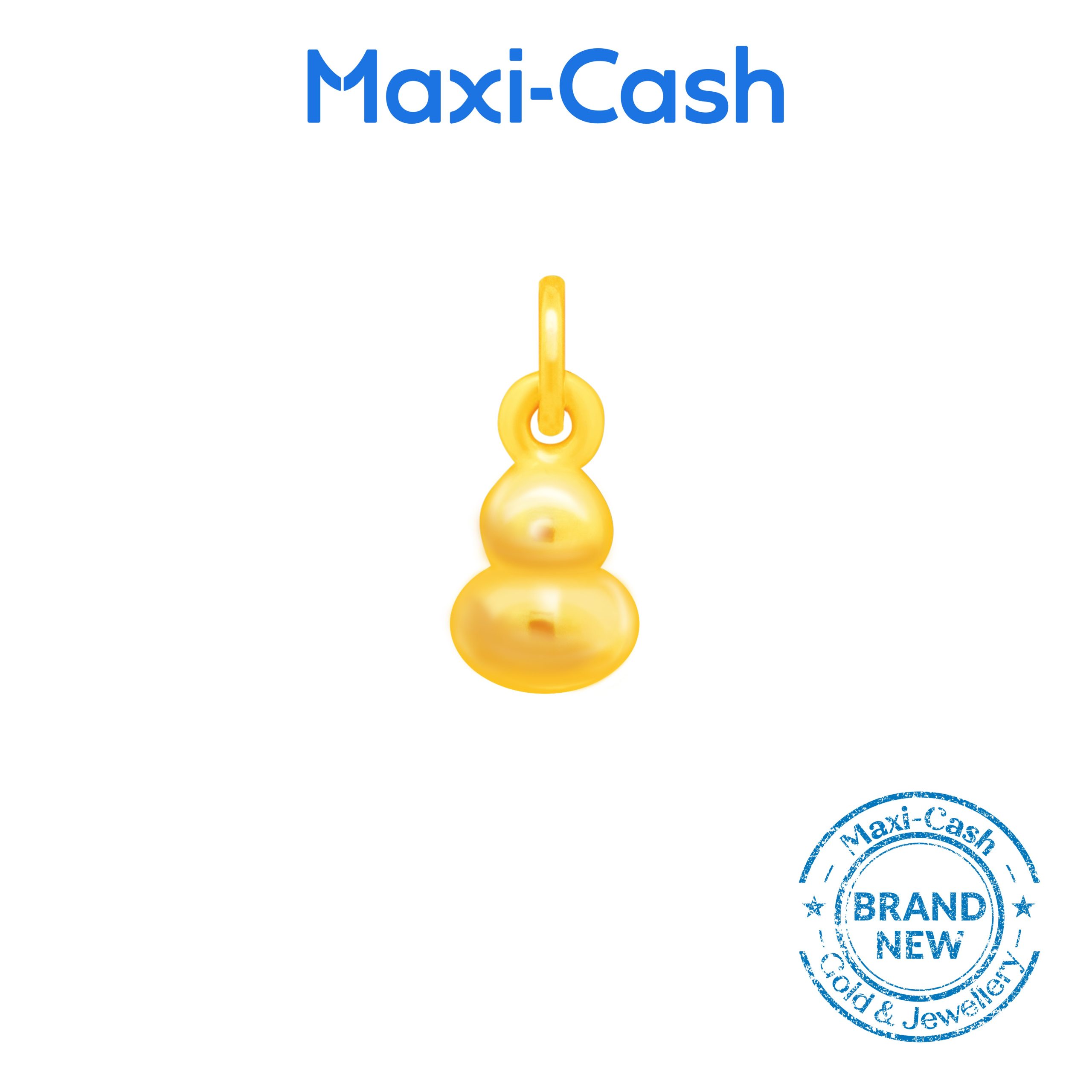 Lucky Gourd (Hulu) Fantasi Charm in 999 Gold