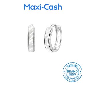 Aura Loop Tinkles Earrings in 18K White Gold