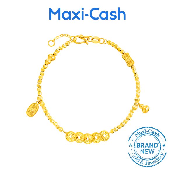 Fortune Flow Bracelet in 999 Gold