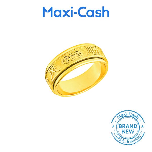Circle of Prosperity Ring in 999 Gold