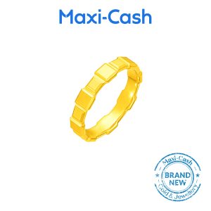 Cubix Glow Ring in 916 Gold