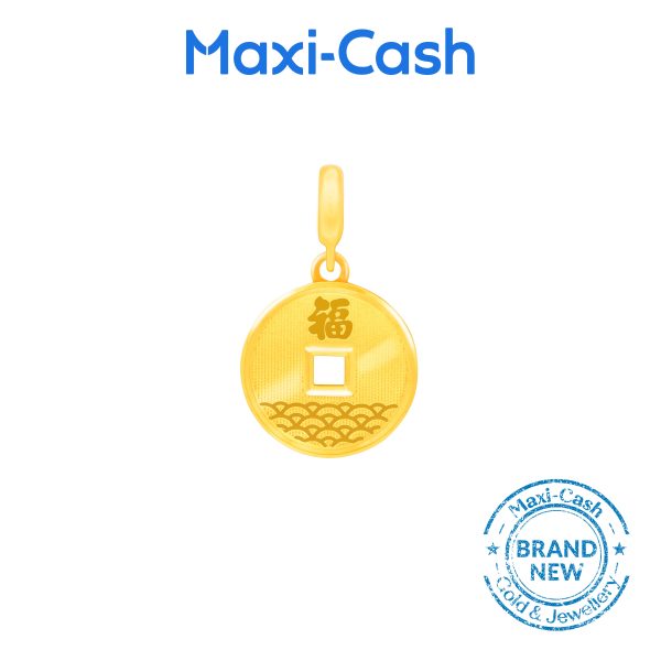 Weaves of Fortune Pendant in 916 Gold - Image 2