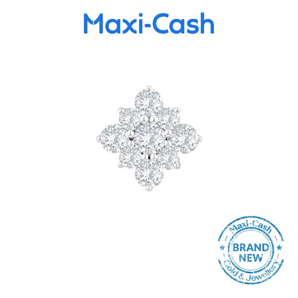 Starry Dream True Carat Pendant in 14K White Gold - Image 2