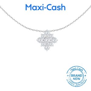 Starry Dream True Carat Pendant in 14K White Gold