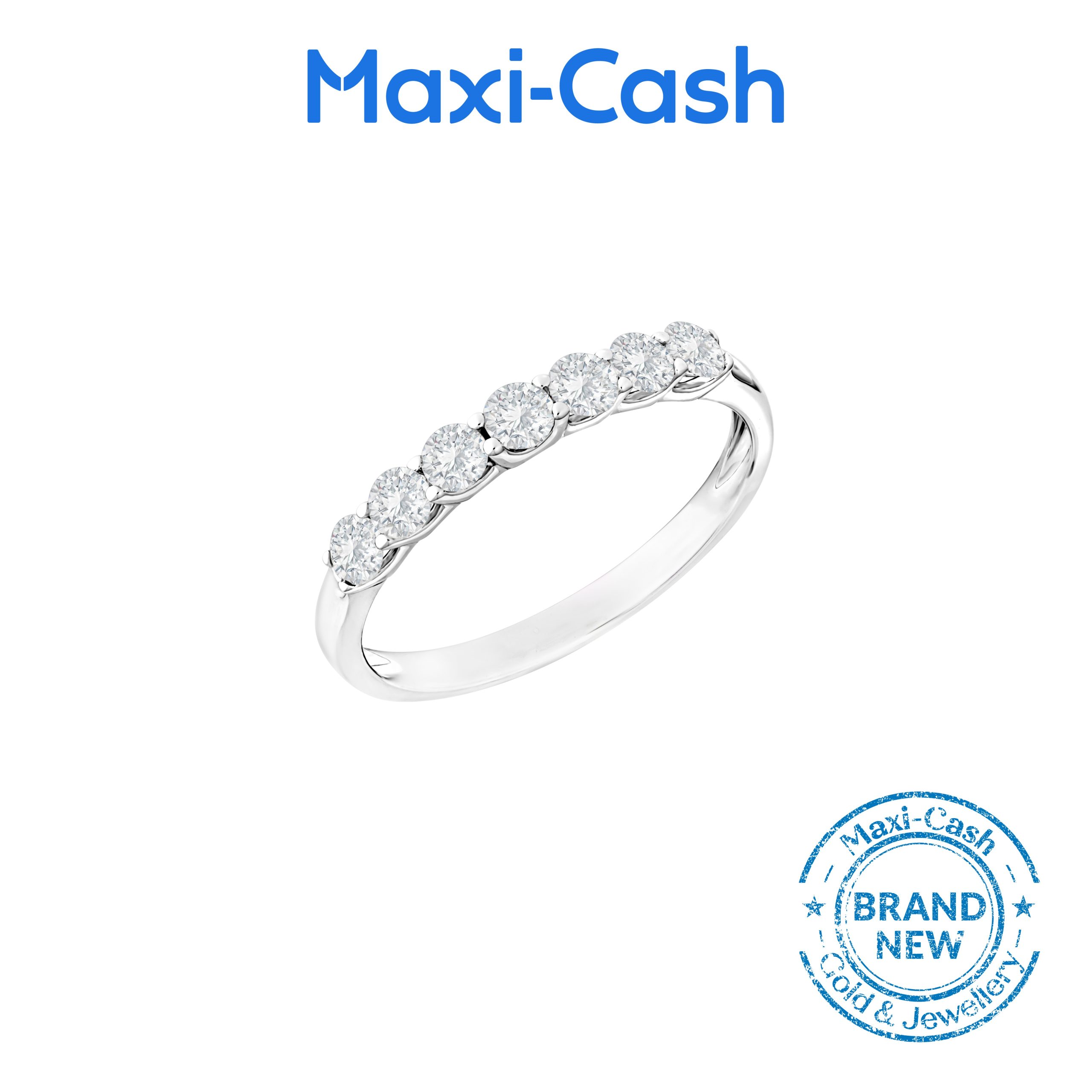 Eternity True Carat Ring in 14K White Gold