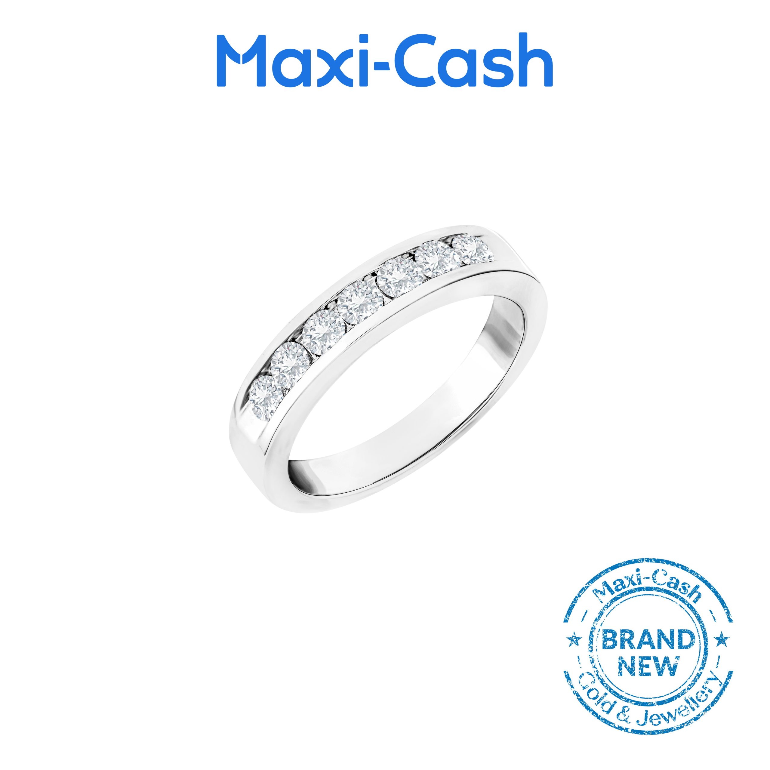 Eternity True Carat Ring in 14K White Gold