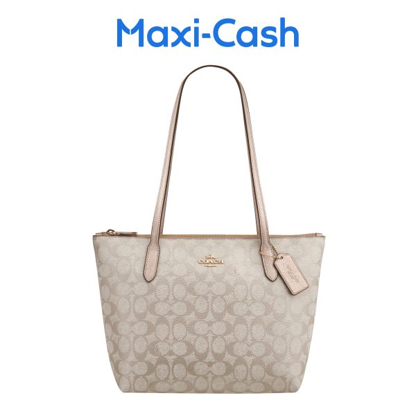 Coach Fiona Zip Tote Bag CW396-IMXB8 (Unused)