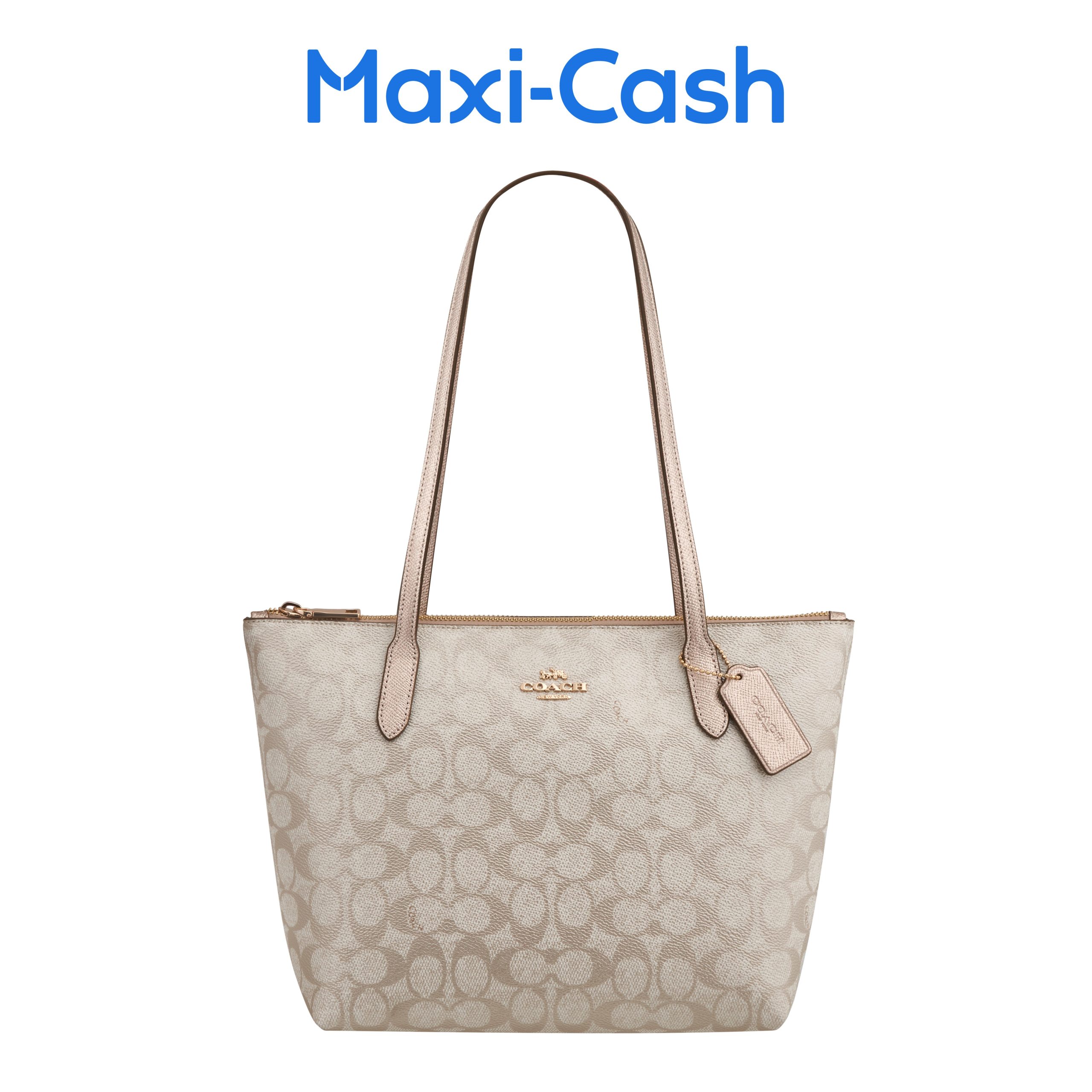 Coach Fiona Zip Tote Bag CW396-IMXB8 (Unused)
