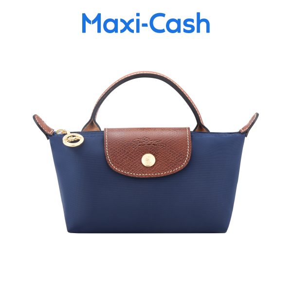 Longchamp Le Pliage Pouch with Handle (34175089-P68) (Unused)