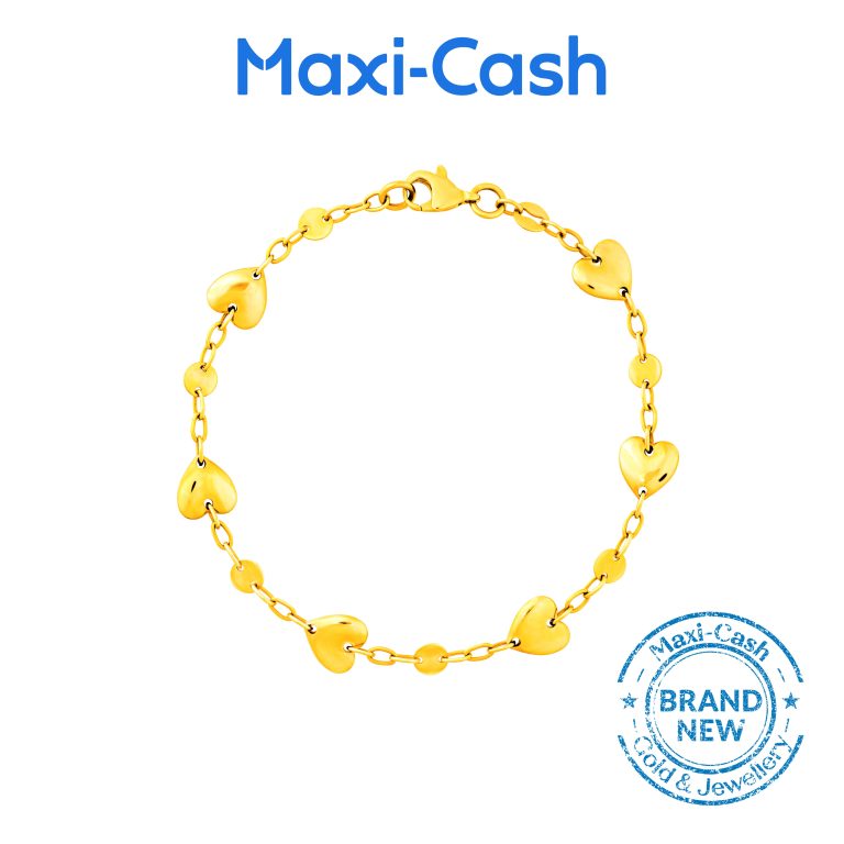 Endless Love Bracelet in 916 Gold
