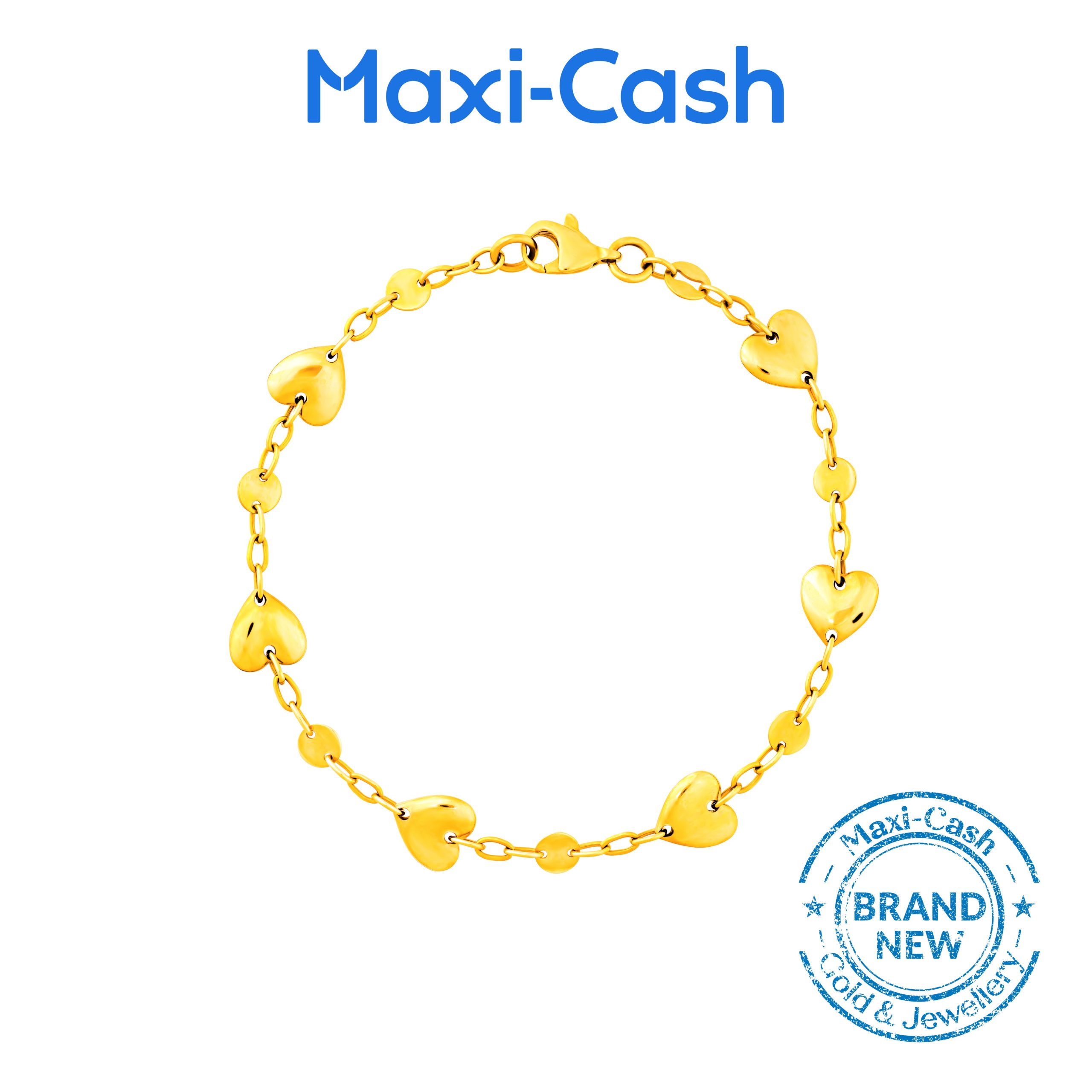 Endless Love Bracelet in 916 Gold
