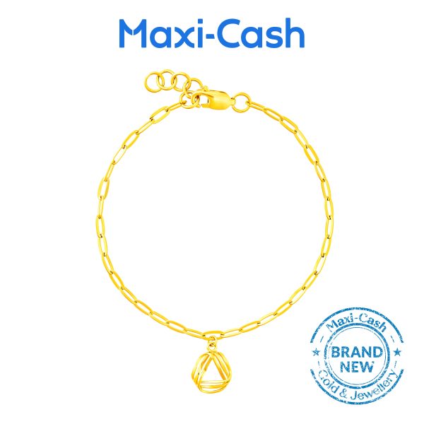 Aurea Glow Bracelet in 916 Gold