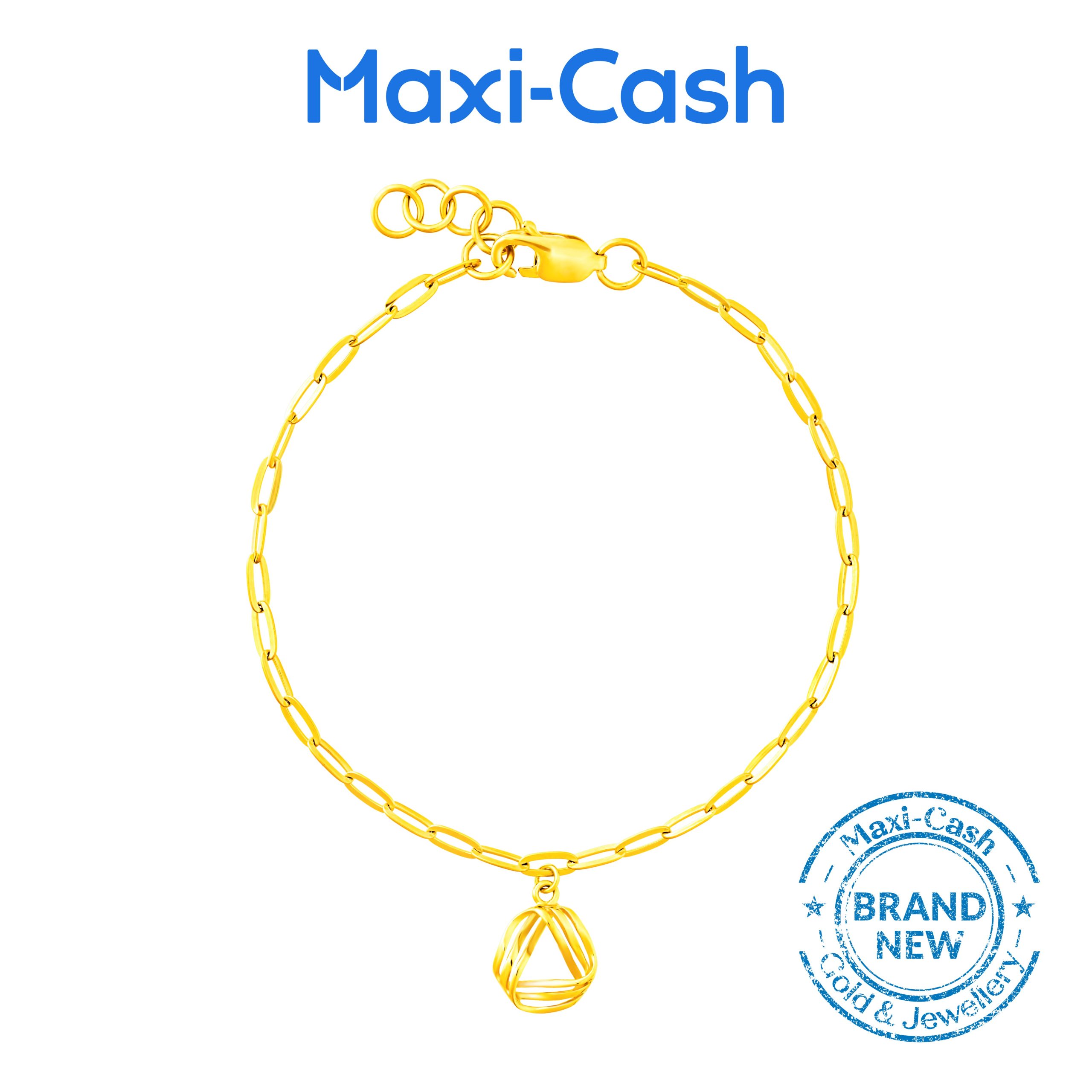 Aurea Glow Bracelet in 916 Gold