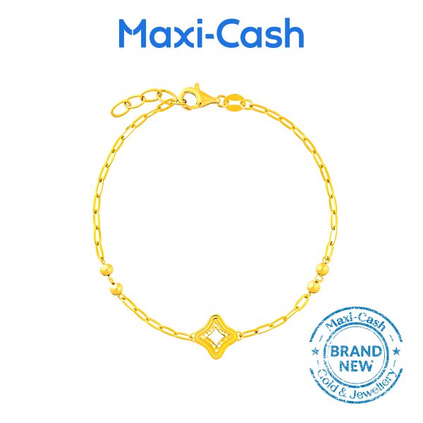 Golden Starlet Bracelet in 916 Gold