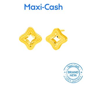 Golden Starlet Earrings in 916 Gold