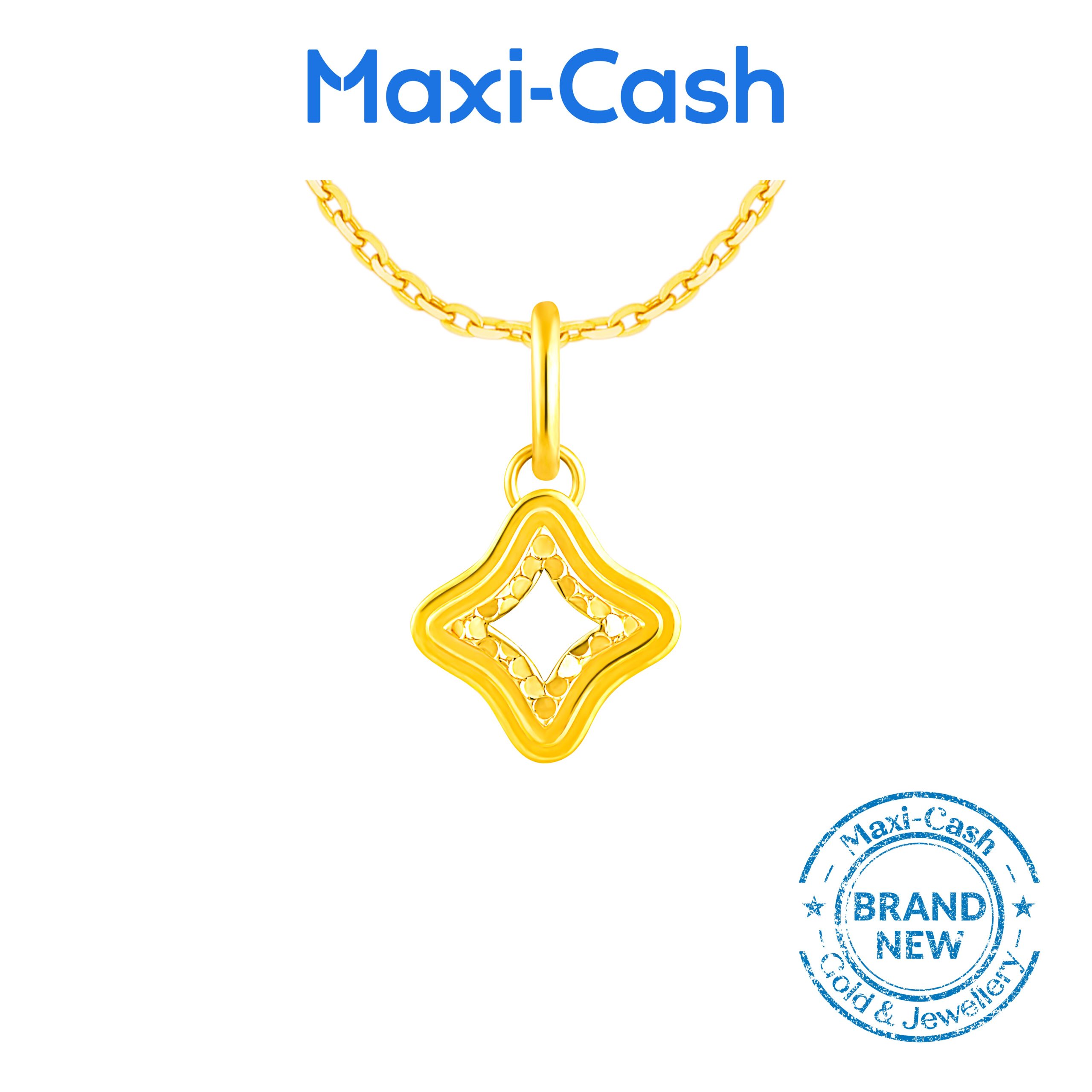Golden Starlet Pendant in 916 Gold