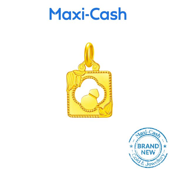Harmony Abundance Gourd (Hulu) Pendant in 916 Gold - Image 2