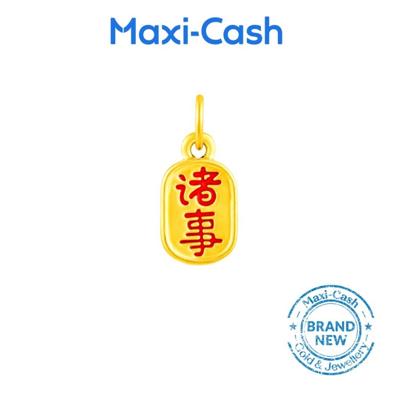 Fortune Flow Fantasi Charm in 999 Gold