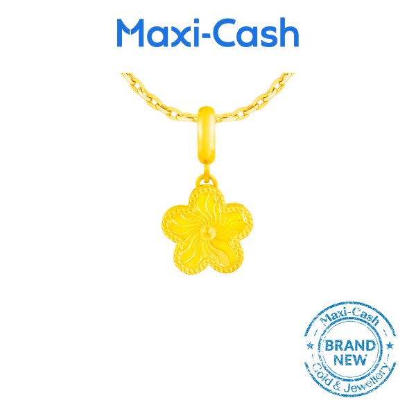 Periwinkle Bloom Pendant in 916 Gold