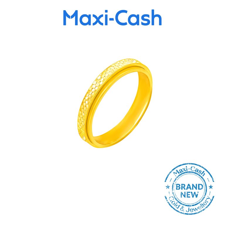 Eternal Spark Ring in 916 Gold