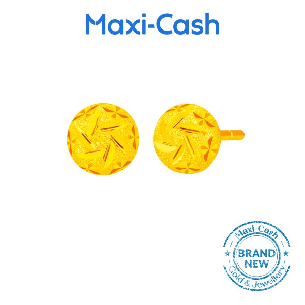 Golden Dynasty Earrings in 916 Gold
