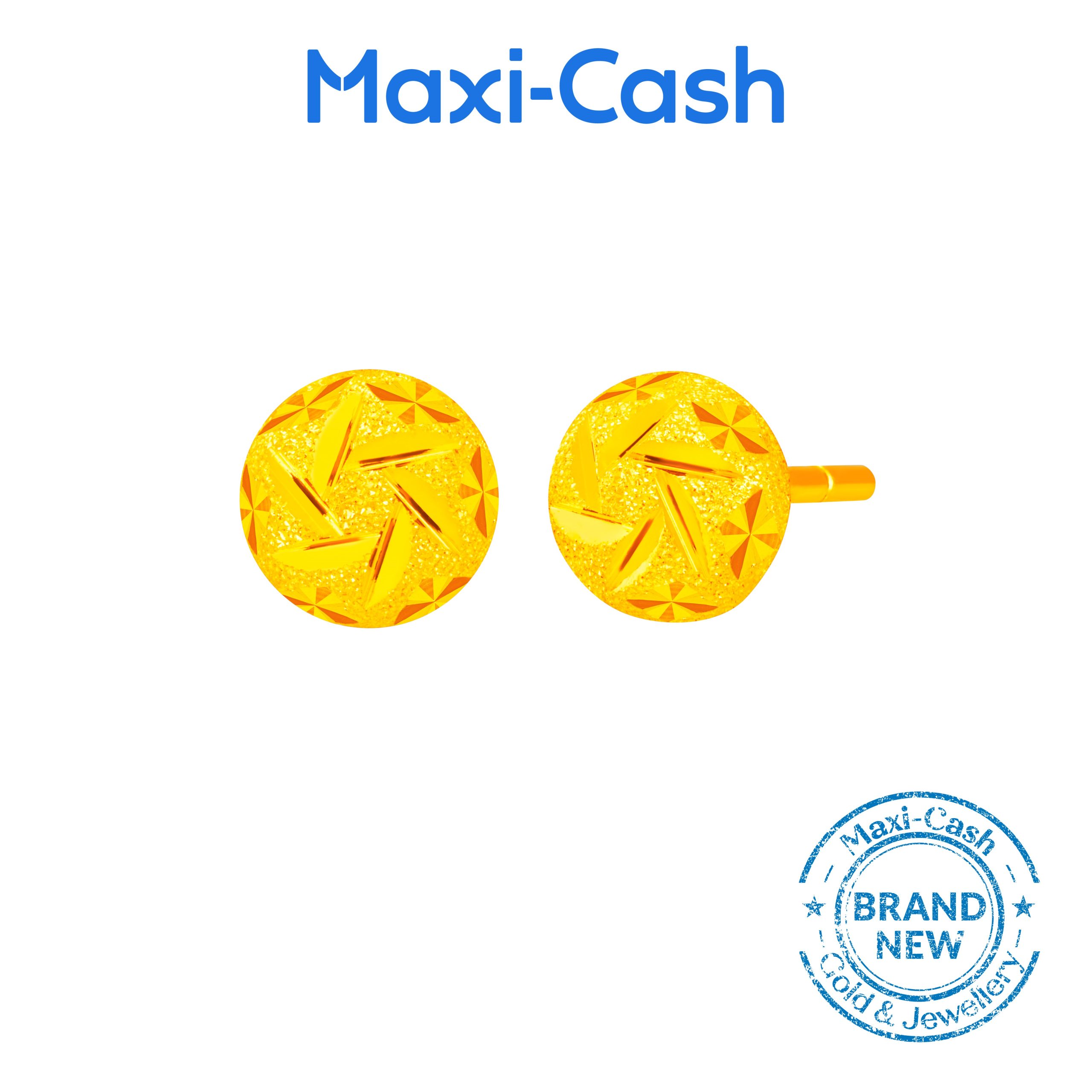 Golden Dynasty Earrings in 916 Gold