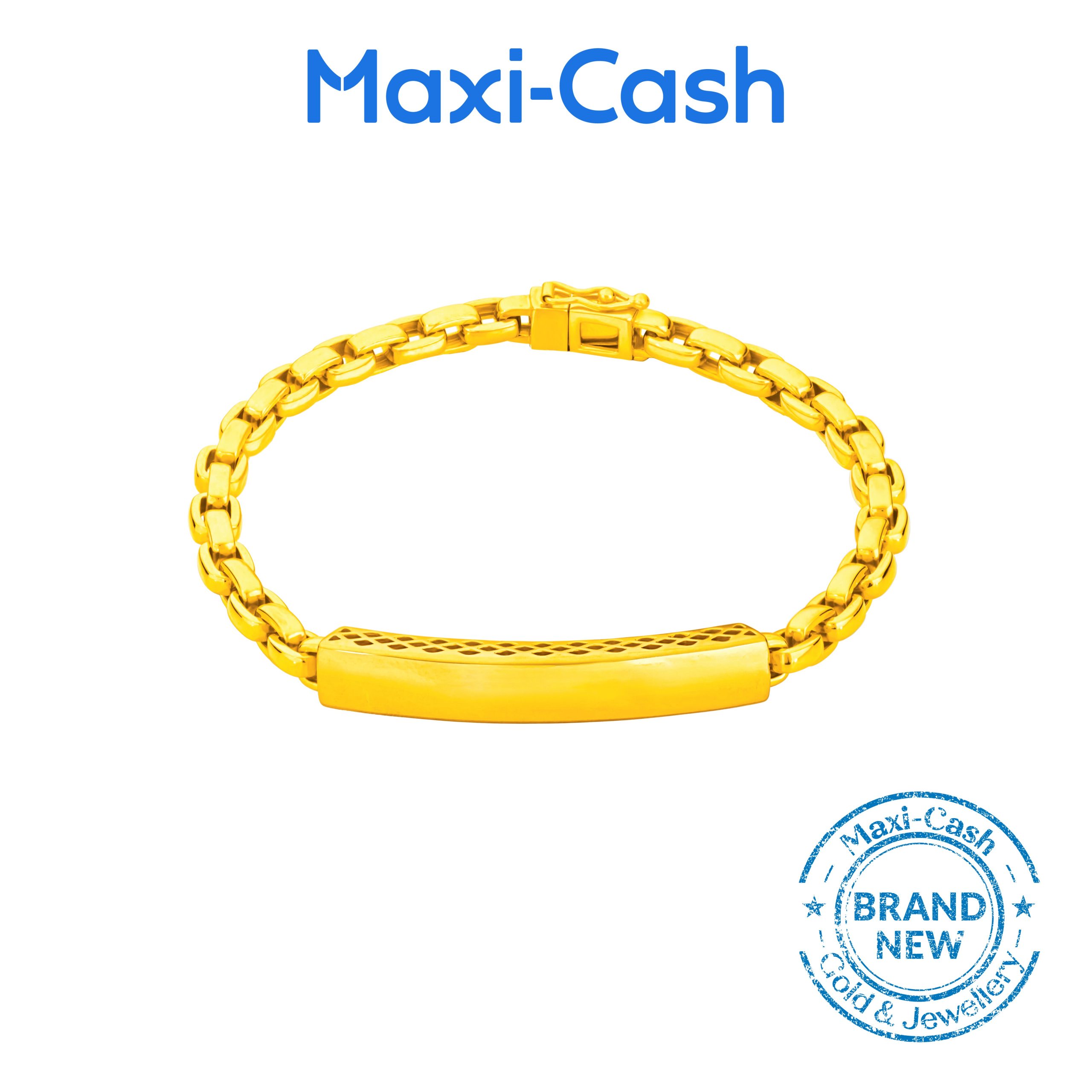 Valor Chain Bracelet in 916 Gold