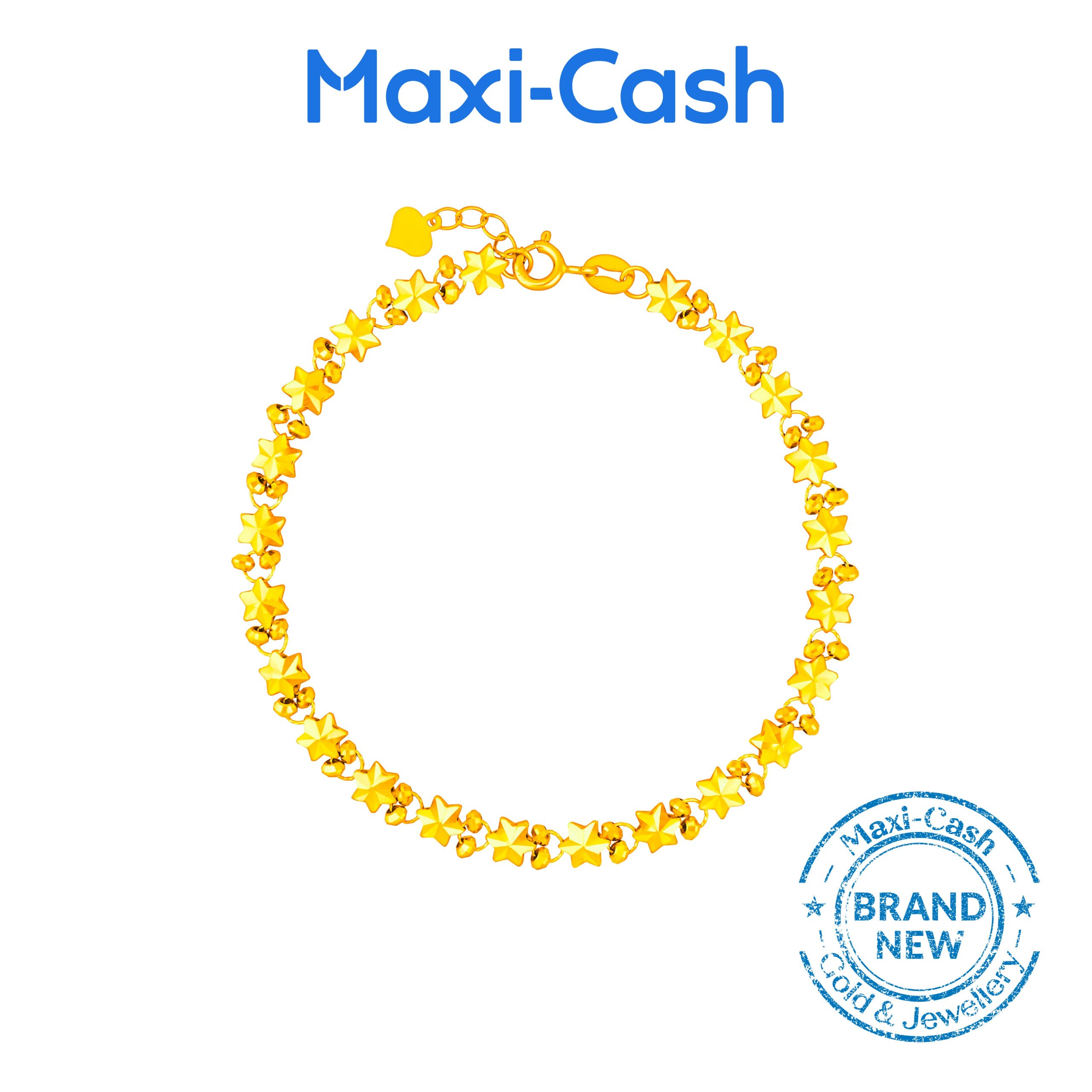 Starry Serenade Bracelet in 916 Gold