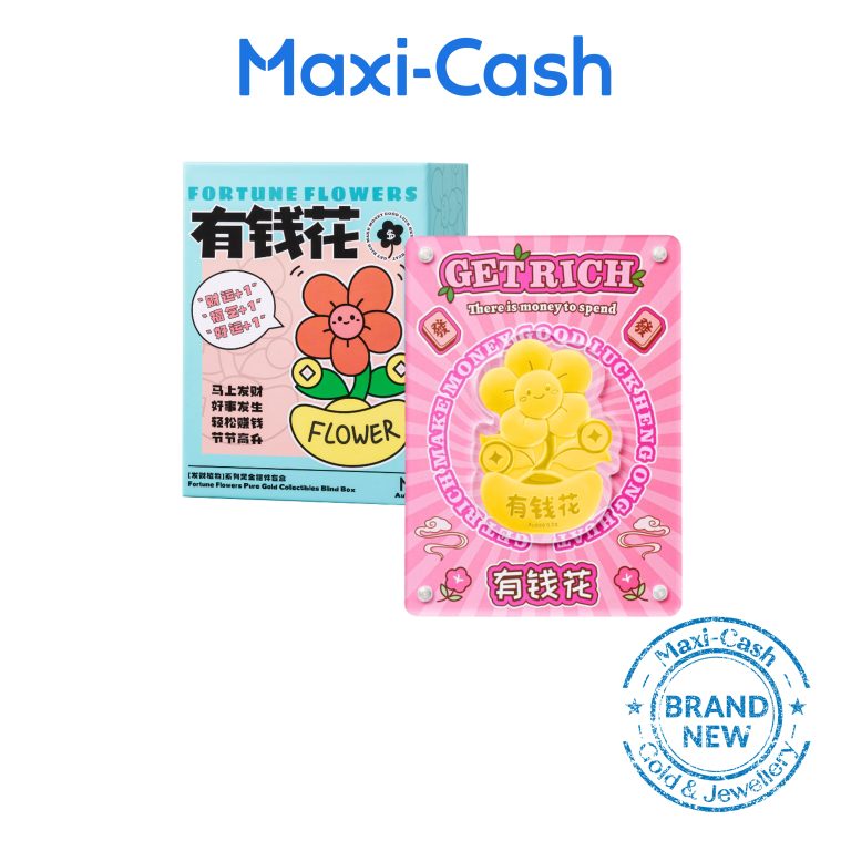 Fortune Flowers Blind Box in 999 Gold [HOT SELLING]