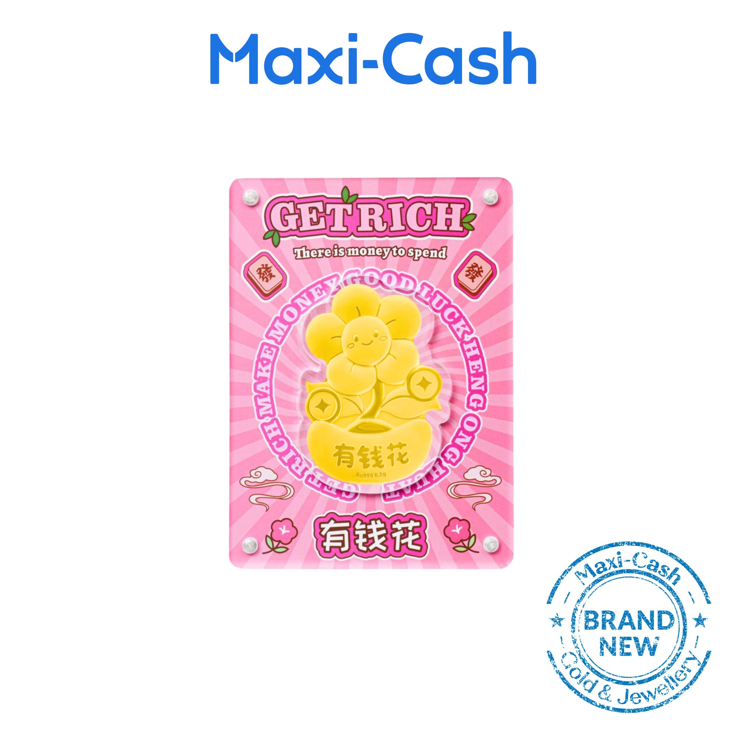 Fortune Flowers Blind Box in 999 Gold - Image 4