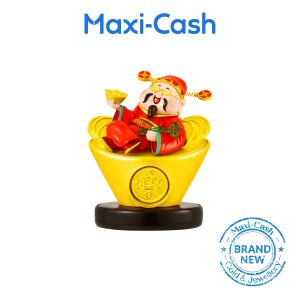 God of Wealth Gold Spinner in 999 Gold