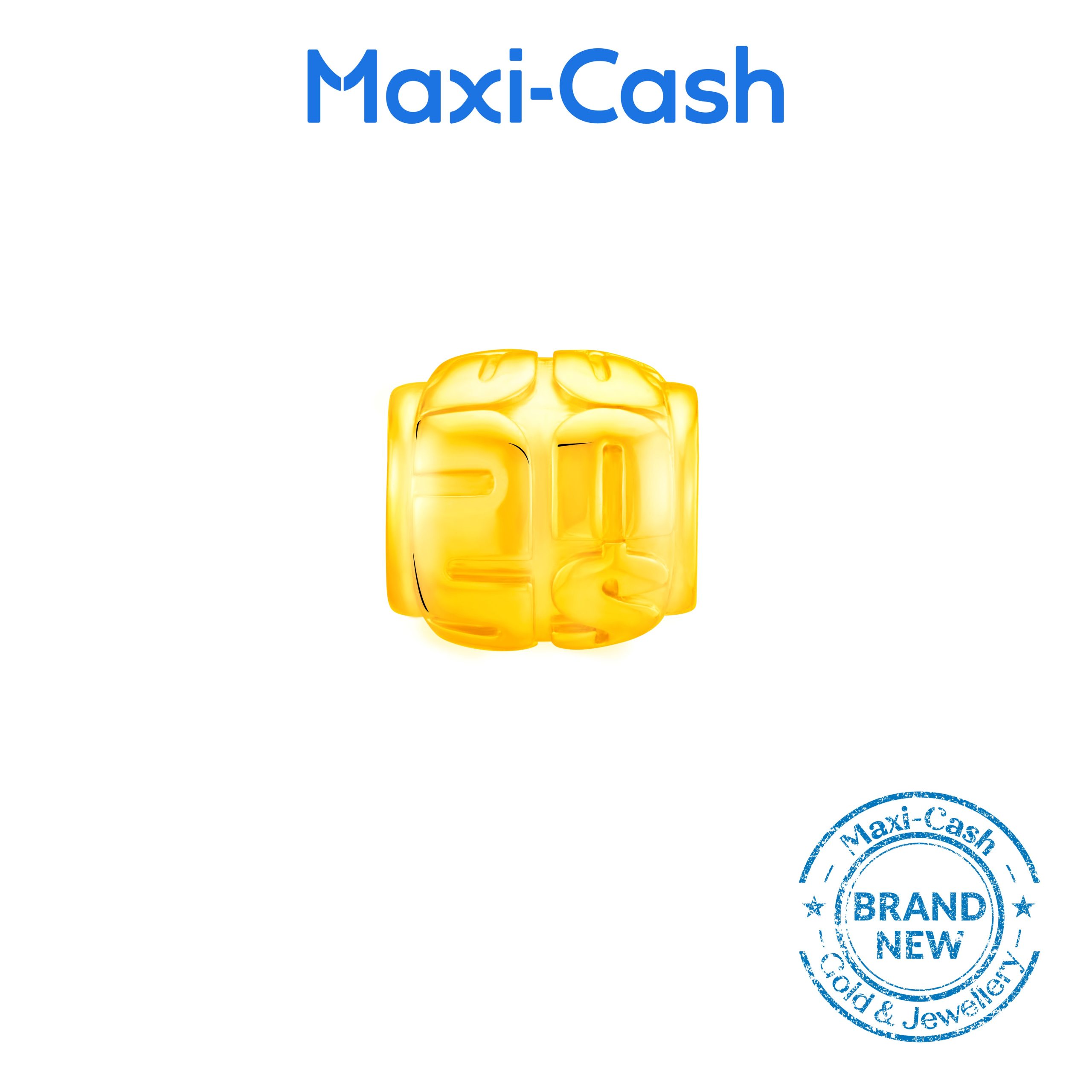 Modern Prosperity (FA) Charm in 916 Gold