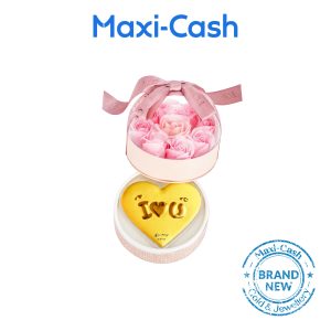 "I Love You" Gold Coin in 999 Gold