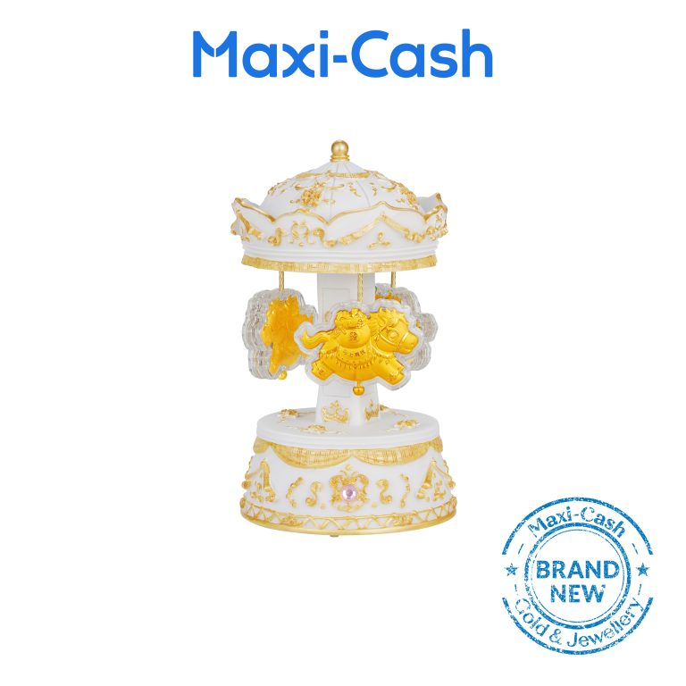 [PRE-ORDER] Triple Blessings Carousel in 999 Gold