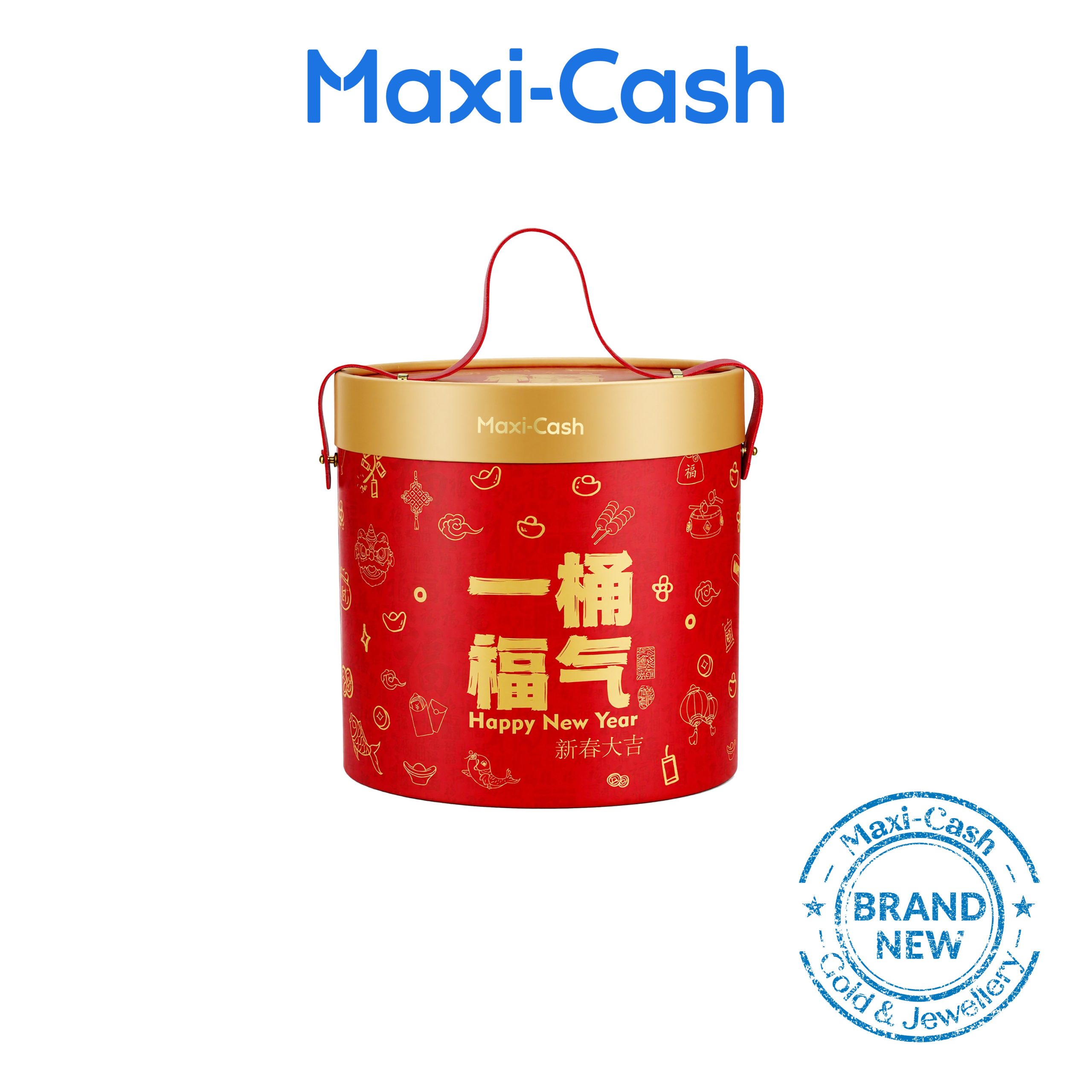 Triple Blessings Carousel in 999 Gold - Image 2