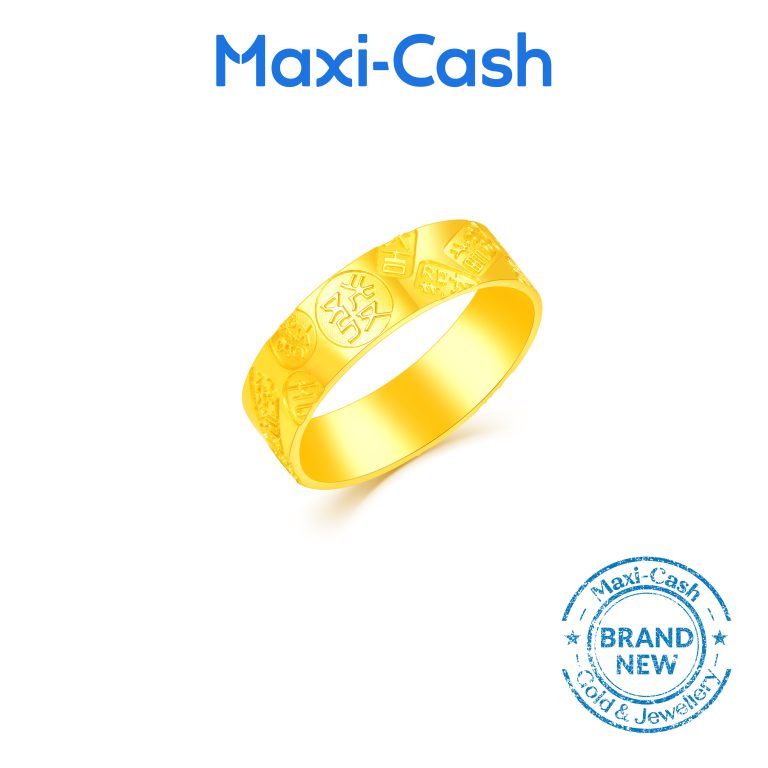 Abundant Blessings Ring in 916 Gold