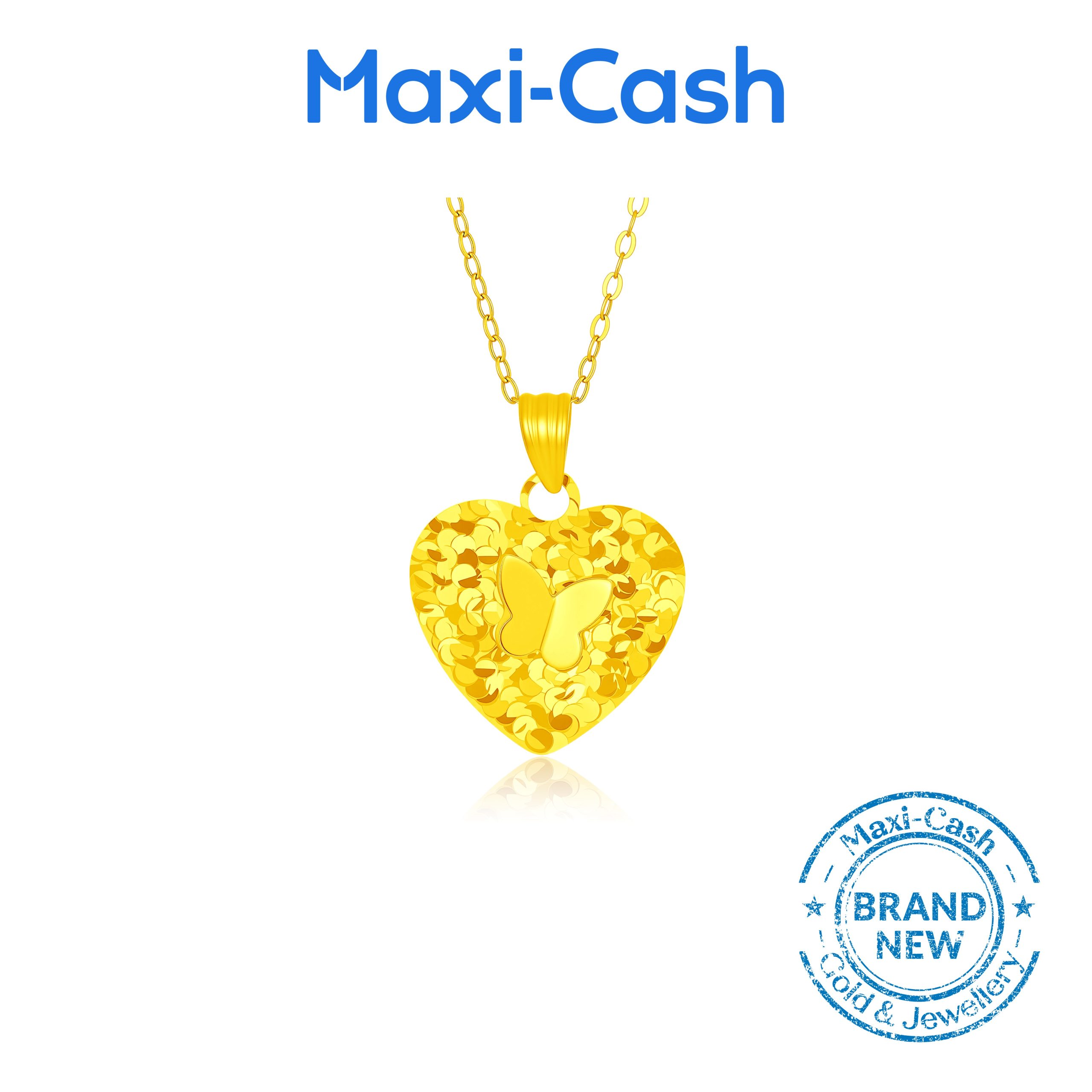 Couture Bow Pendant in 916 Gold