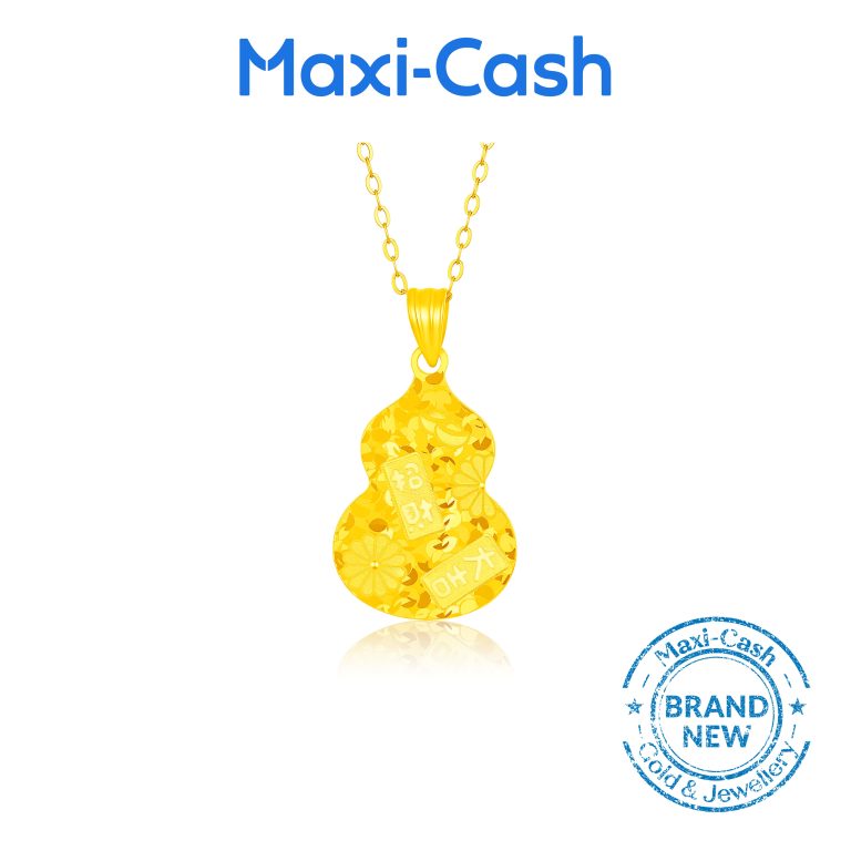 Abundant Blessings (Hulu) Pendant in 916 Gold