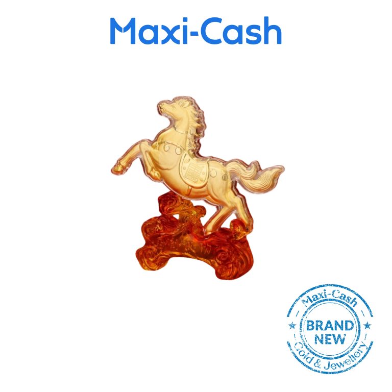 Golden Gallop Horse in 999 Gold