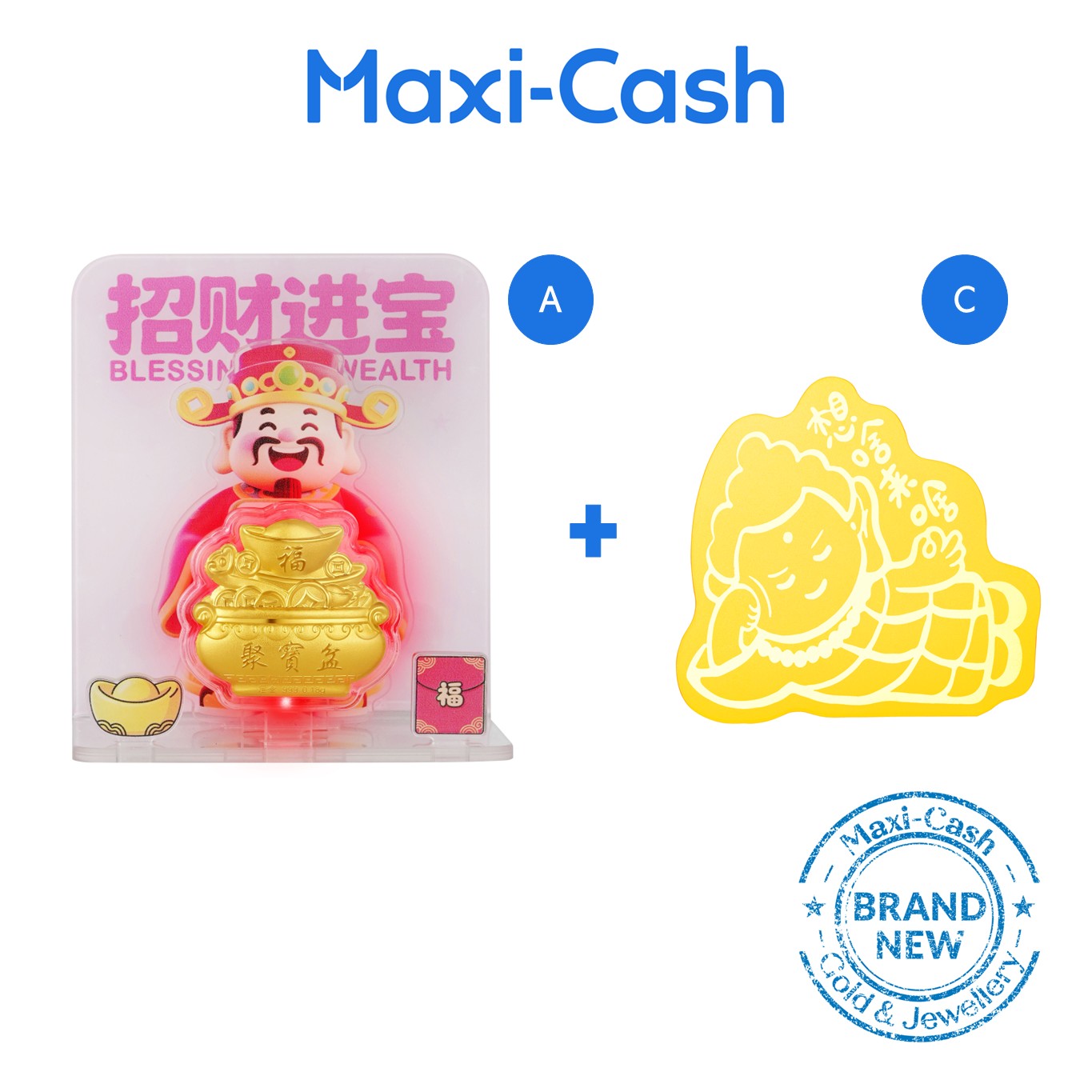 Lucky Glow Bundle in 999 Gold - Image 3