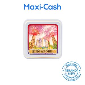 Garden City Ornament with Light (10mg) in 999 Gold