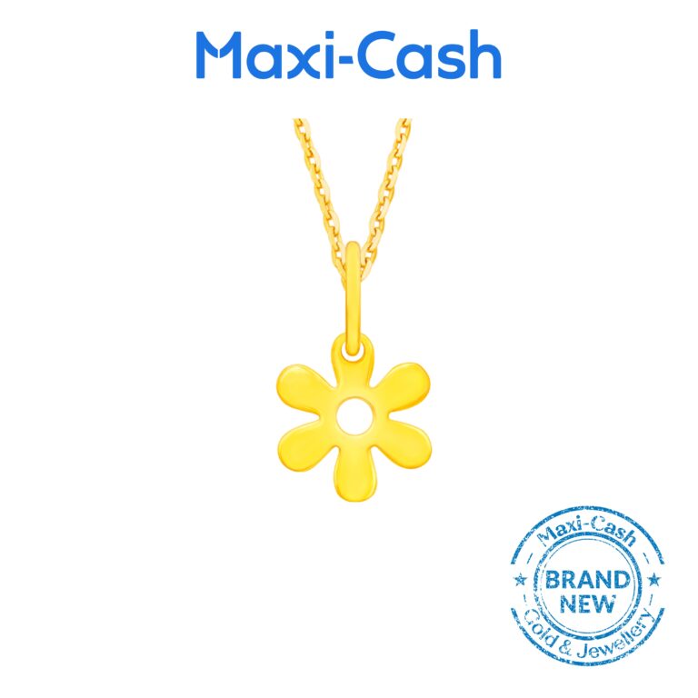 Blooming Fortune Pendant in 916 Gold