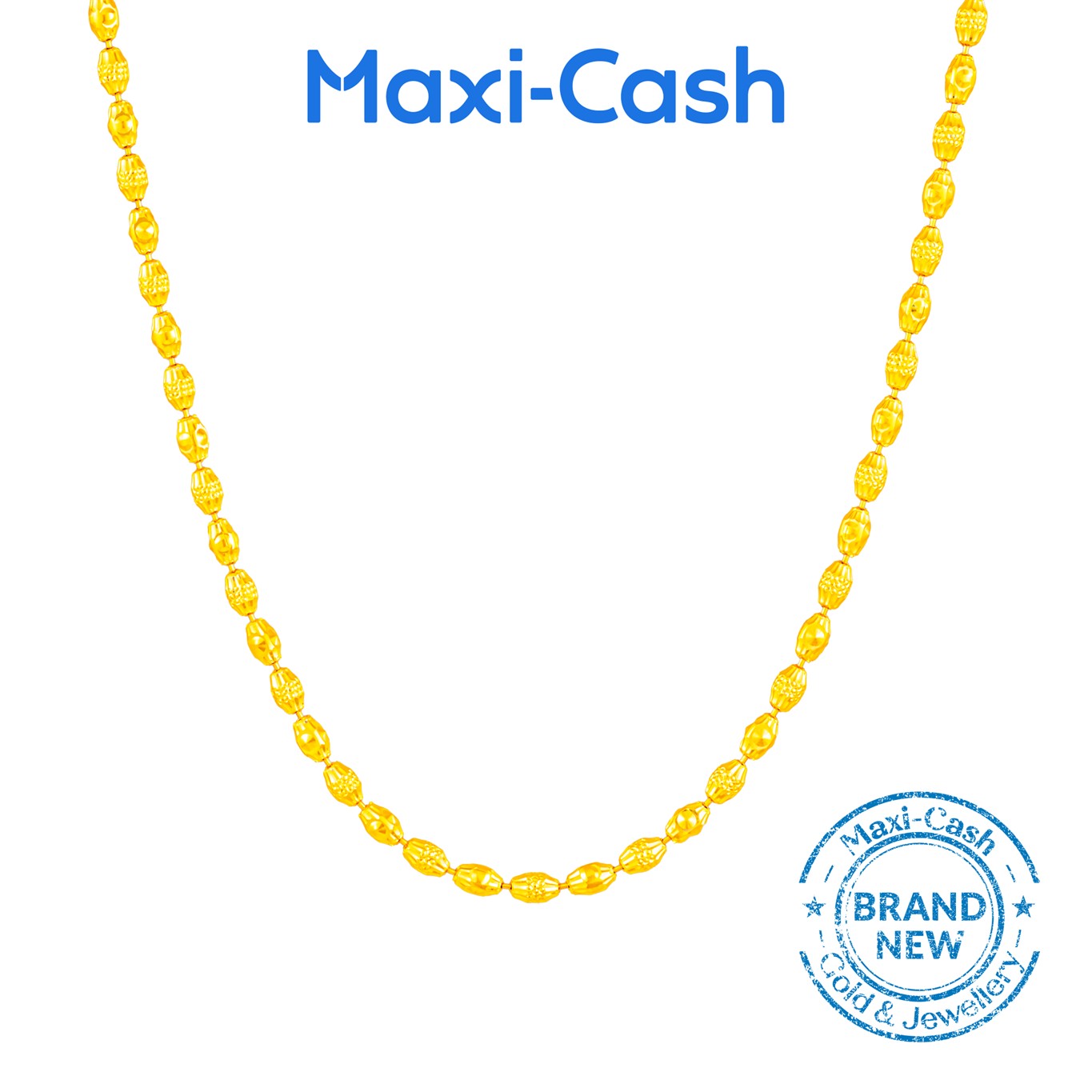 Bead Chain in 916 Gold